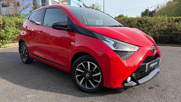 SPOTICAR Toyota Aygo 1.0 Vvt-i X-trend Euro 6 (s/s) 5dr Used Car - City Car Petrol Red - Crewe - 1200639216_1