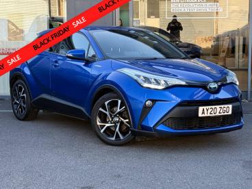 SPOTICAR Toyota C-hr 1.8 Vvt-h Design Cvt Euro 6 (s/s) 5dr Used Car - Suv Hybrid Blue - Watford - 1200548887_1