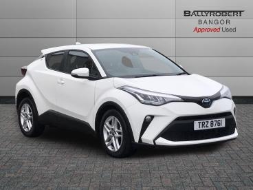 SPOTICAR Toyota C-hr 1.8 Vvt-h Icon Cvt Euro 6 (s/s) 5dr Used Car - Suv Hybrid White - Bangor - 1200549169_1