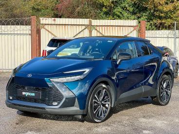 SPOTICAR Toyota C-hr 1.8 Vvt-h Excel Cvt Euro 6 (s/s) 5dr Used Car - Suv Hybrid Blue - Pontypridd - 1200557176_3
