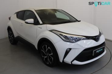 SPOTICAR Toyota C-hr 1.8 Vvt-h Design Cvt Euro 6 (s/s) 5dr Used Car - Suv Hybrid White - Wellingborough - 1200561654_1