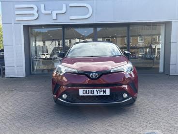SPOTICAR Toyota C-hr 1.8 Vvt-h Red Edition Cvt Euro 6 (s/s) 5dr Used Car - Suv Hybrid Red - High Wycombe - 1200598684_2