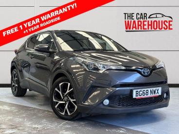 SPOTICAR Toyota C-hr 1.8 Vvt-h Design Cvt Euro 6 (s/s) 5dr Used Car - Suv Hybrid Grey - Swansea - 1200611266_1