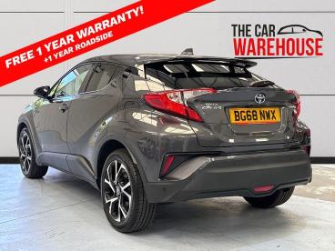 SPOTICAR Toyota C-hr 1.8 Vvt-h Design Cvt Euro 6 (s/s) 5dr Used Car - Suv Hybrid Grey - Swansea - 1200611266_2