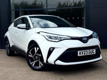 SPOTICAR Toyota C-hr 1.8 Vvt-h Design Cvt Euro 6 (s/s) 5dr Used Car - Suv Hybrid White - Bury St. Edmunds - 1200614447_2