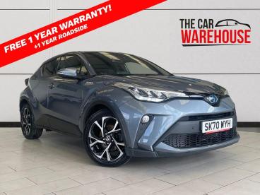 SPOTICAR Toyota C-hr 1.8 Vvt-h Design Cvt Euro 6 (s/s) 5dr Used Car - Suv Hybrid Grey - Bridgend - 1200617379_1