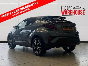 SPOTICAR Toyota C-hr 1.8 Vvt-h Design Cvt Euro 6 (s/s) 5dr Used Car - Suv Hybrid Grey - Bridgend - 1200617379_2