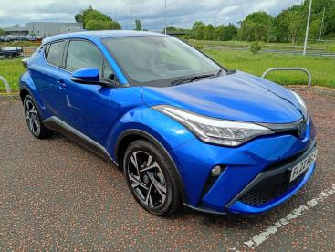 SPOTICAR Toyota C-hr 1.8 Vvt-h Design Cvt Euro 6 (s/s) 5dr Used Car - Suv Hybrid Blue - Portadown - 1200620663_1