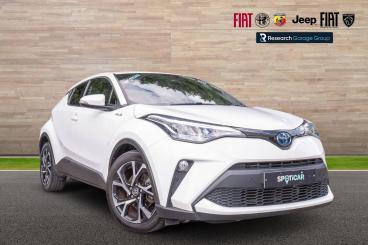 SPOTICAR Toyota C-hr 1.8 Vvt-h Design Cvt Euro 6 (s/s) 5dr Used Car - Suv Hybrid White - Hinckley - 1200624717_1