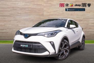 SPOTICAR Toyota C-hr 1.8 Vvt-h Design Cvt Euro 6 (s/s) 5dr Used Car - Suv Hybrid White - Hinckley - 1200624717_3