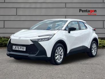 SPOTICAR Toyota C-hr 1.8 Vvt-h Icon Cvt Euro 6 (s/s) 5dr Used Car - Suv Hybrid White - Barnsley - 1200631574_3