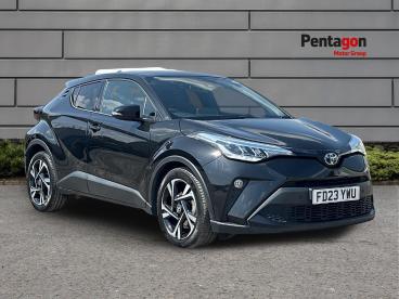 SPOTICAR Toyota C-hr 1.8 Vvt-h Design Cvt Euro 6 (s/s) 5dr Used Car - Suv Hybrid Black - Derby - 1200631886_1