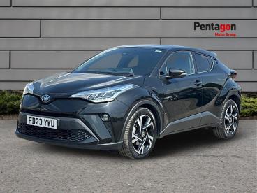 SPOTICAR Toyota C-hr 1.8 Vvt-h Design Cvt Euro 6 (s/s) 5dr Used Car - Suv Hybrid Black - Derby - 1200631886_3