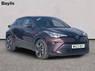 SPOTICAR Toyota C-hr 1.8 Vvt-h Design Cvt Euro 6 (s/s) 5dr Used Car - Suv Hybrid Purple - Cirencester - 1200632657_1