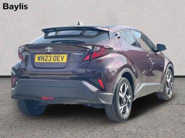 SPOTICAR Toyota C-hr 1.8 Vvt-h Design Cvt Euro 6 (s/s) 5dr Used Car - Suv Hybrid Purple - Cirencester - 1200632657_2