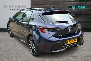 SPOTICAR Toyota Corolla 1.8 Vvt-h Gr Sport Cvt Euro 6 (s/s) 5dr Used Car - Saloon Hybrid Blue - Guisborough - 1200550831_2