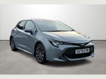SPOTICAR Toyota Corolla 1.8 Vvt-h Design Cvt Euro 6 (s/s) 5dr Used Car - Saloon Hybrid Grey - Eastbourne - 1200564698_1