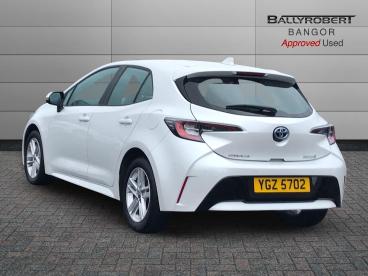 SPOTICAR Toyota Corolla 1.8 Vvt-h Icon Tech Cvt Euro 6 (s/s) 5dr Used Car - Saloon Hybrid White - Bangor - 1200573187_2