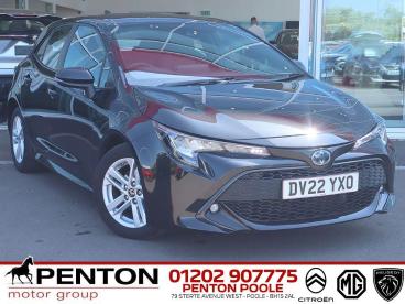 SPOTICAR Toyota Corolla 1.8 Vvt-h Icon Cvt Euro 6 (s/s) 5dr Used Car - Saloon Hybrid Black - Poole - 1200597237_1