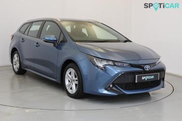 SPOTICAR Toyota Corolla 1.8 Vvt-h Icon Touring Sports Cvt Euro 6 (s/s) 5dr Used Car - Estate Hybrid Blue - Wellingborough - 1200602045_1