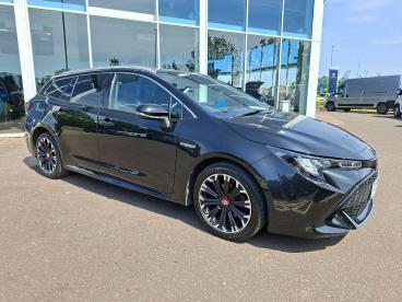 SPOTICAR Toyota Corolla 1.8 Vvt-h Gr Sport Touring Sports Cvt Euro 6 (s/s) Used Car - Estate Hybrid Black - Boston - 1200603750_5