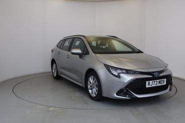SPOTICAR Toyota Corolla 1.8 Vvt-h Icon Touring Sports Cvt Euro 6 (s/s) 5dr Used Car - Estate Hybrid Silver - Wellingborough - 1200604342_1