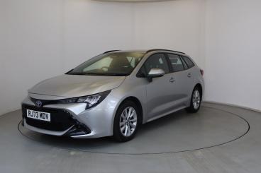 SPOTICAR Toyota Corolla 1.8 Vvt-h Icon Touring Sports Cvt Euro 6 (s/s) 5dr Used Car - Estate Hybrid Silver - Wellingborough - 1200604342_3