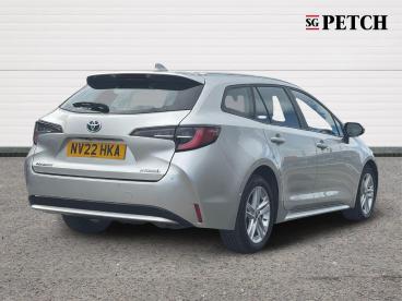 SPOTICAR Toyota Corolla 1.8 Vvt-h Icon Tech Touring Sports Cvt Euro 6 (s/s Used Car - Estate Hybrid Silver - Darlington - 1200607454_3