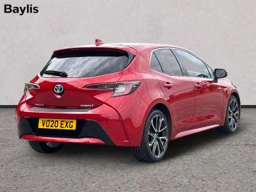 SPOTICAR Toyota Corolla 1.8 Vvt-h Excel Cvt Euro 6 (s/s) 5dr Used Car - Saloon Hybrid Red - Cirencester - 1200621450_2