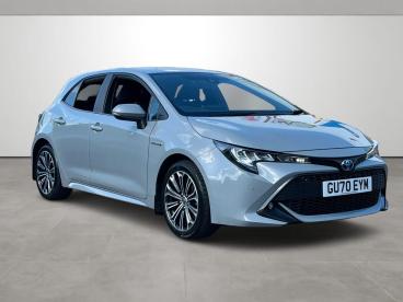 SPOTICAR Toyota Corolla 1.8 Vvt-h Design Cvt Euro 6 (s/s) 5dr Used Car - Saloon Hybrid Grey - Uckfield - 1200631775_1