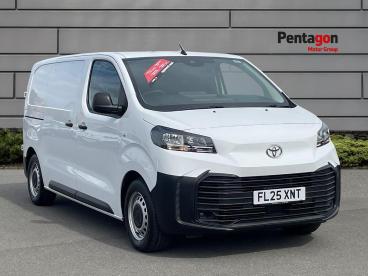 SPOTICAR Toyota Proace 1.5d Active Medium Panel Van Mwb Euro 6 (s/s) 6dr Used Car - Commercial Vehicle Diesel White - Sheffield - 1200632911_1