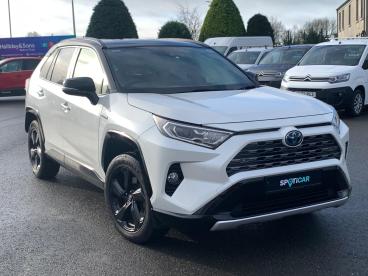 SPOTICAR Toyota Rav4 2.5 Vvt-h Dynamic Cvt 4wd Euro 6 (s/s) 5dr Used Car - Suv Hybrid White - Eglinton - 1200556219_1