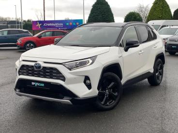 SPOTICAR Toyota Rav4 2.5 Vvt-h Dynamic Cvt 4wd Euro 6 (s/s) 5dr Used Car - Suv Hybrid White - Eglinton - 1200556219_3