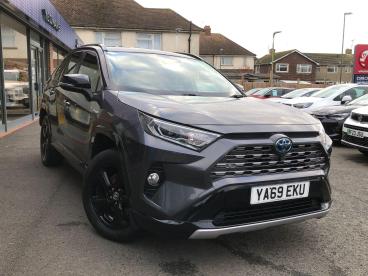 SPOTICAR Toyota Rav4 2.5 Vvt-h Dynamic Cvt Euro 6 (s/s) 5dr Used Car - Suv Hybrid Grey - Littlehampton - 1200560764_1