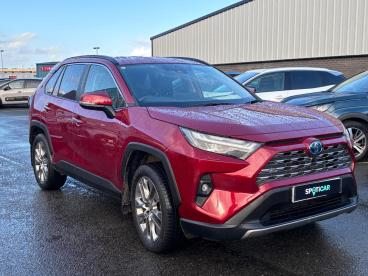 SPOTICAR Toyota Rav4 2.5 Vvt-h Excel Cvt Euro 6 (s/s) 5dr Used Car - Suv Hybrid Red - Eglinton - 1200578261_5