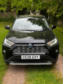 SPOTICAR Toyota Rav4 2.5 Vvt-h Excel Cvt 4wd Euro 6 (s/s) 5dr Used Car - Suv Hybrid Black - Abergavenny - 1200591086_2