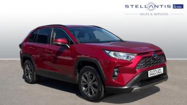 SPOTICAR Toyota Rav4 2.5 Vvt-h Design Cvt Euro 6 (s/s) 5dr Used Car - Suv Hybrid Red - Maidstone - 1200595309_1