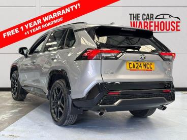 SPOTICAR Toyota Rav4 2.5 Vvt 18.1kwh Gr Sport Cvt 4wd Euro 6 (s/s) 5dr Used Car - Suv Plug-in Hybrid Silver - Swansea - 1200605831_2