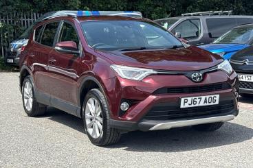 SPOTICAR Toyota Rav4 2.0 V-matic Excel Cvt 4wd Euro 6 (s/s) 5dr (safety Used Car - Suv Petrol Red - Plymouth - 1200614775_1