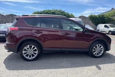SPOTICAR Toyota Rav4 2.0 V-matic Excel Cvt 4wd Euro 6 (s/s) 5dr (safety Used Car - Suv Petrol Red - Plymouth - 1200614775_2