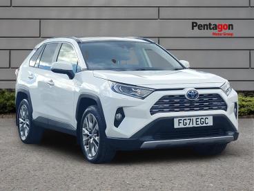 SPOTICAR Toyota Rav4 2.5 Vvt-h Excel Cvt Euro 6 (s/s) 5dr Used Car - Suv Hybrid White - Burton-on-trent - 1200632389_1
