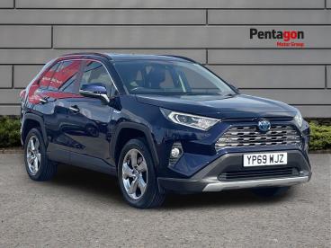 SPOTICAR Toyota Rav4 2.5 Vvt-h Excel Cvt 4wd Euro 6 (s/s) 5dr Used Car - Suv Hybrid Blue - Sheffield - 1200633008_1