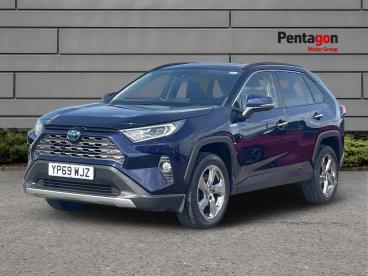 SPOTICAR Toyota Rav4 2.5 Vvt-h Excel Cvt 4wd Euro 6 (s/s) 5dr Used Car - Suv Hybrid Blue - Sheffield - 1200633008_3