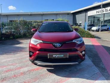 SPOTICAR Toyota Rav4 2.5 Vvt-h Design Cvt 4wd Euro 6 (s/s) 5dr Used Car - Suv Hybrid Red - Bodmin - 1200635321_2