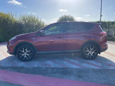 SPOTICAR Toyota Rav4 2.5 Vvt-h Design Cvt 4wd Euro 6 (s/s) 5dr Used Car - Suv Hybrid Red - Bodmin - 1200635321_4