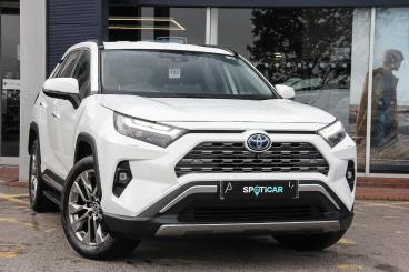 SPOTICAR Toyota Rav4 2.5 Vvt-h Excel Cvt Euro 6 (s/s) 5dr Used Car - Suv Hybrid White - Bulkington - 1200640154_1