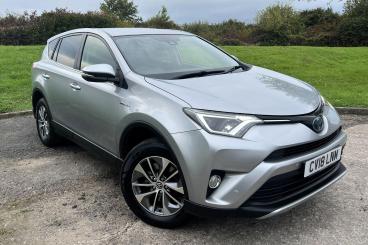 SPOTICAR Toyota Rav4 2.5 Vvt-h Icon Tech Cvt Euro 6 (s/s) 5dr Used Car - Suv Hybrid Silver - Bridgend - 1200640663_1