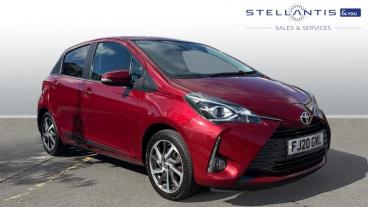 SPOTICAR Toyota Yaris 1.5 Vvt-i Y20 Bi-tone Euro 6 5dr Used Car - City Car Petrol Red - Nottingham - 1200536417_1
