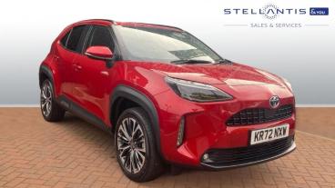 SPOTICAR Toyota Yaris 1.5 Vvt-h Excel E-cvt Euro 6 (s/s) 5dr Used Car - City Car Hybrid Red - Leicester - 1200547313_1