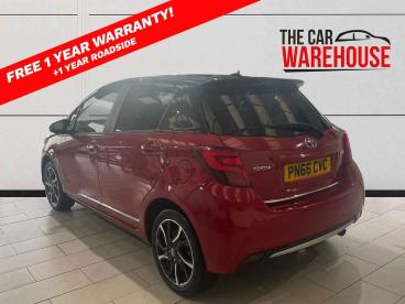 SPOTICAR Toyota Yaris 1.33 Vvt-i Design 5dr Used Car - City Car Petrol Red - Bridgend - 1200549660_2